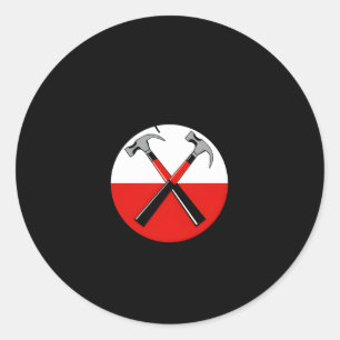 Adesivo Perfect S Dois Hammers Cruzam Um Pelo Outro