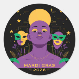 Adesivo Perfeito para o Mardi Gras 2026
