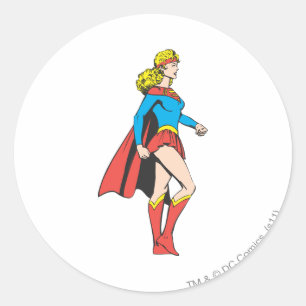 Adesivo Perfil da Supergirl