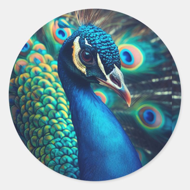 Adesivo Perfil Peacock (Frente)