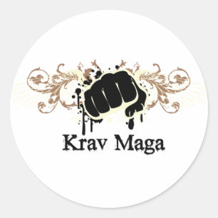 Adesivo Perfurador de Krav Maga
