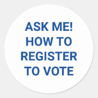 Pergunte-me como se registrar para votar azul e br