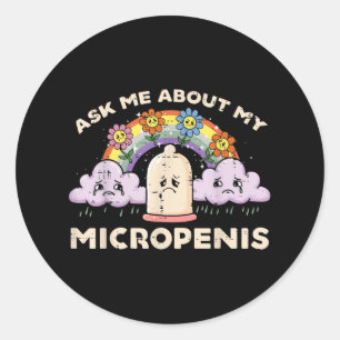 Adesivo Pergunte-Me Sobre Meu Humor Micro Engraçado Jo