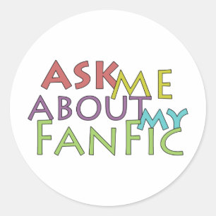Adesivo Pergunte-Me Sobre O Meu Fanático