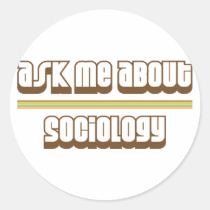 Adesivo Pergunte-Me Sobre Sociologia