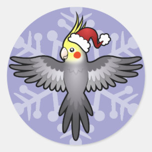 Adesivo Periquito de Natal