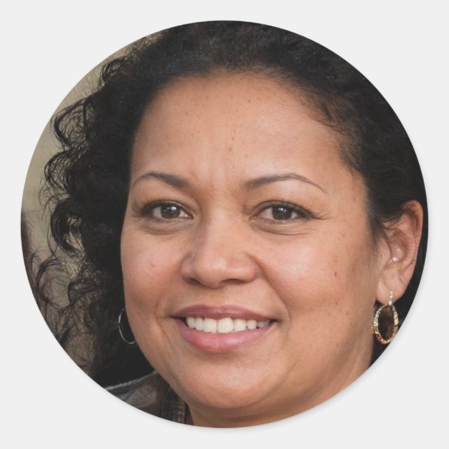 Adesivo Permaneça em terra firme (Frente)