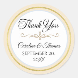 Adesivo Pérolas Douradas de Pérola Elegante Casamento Româ