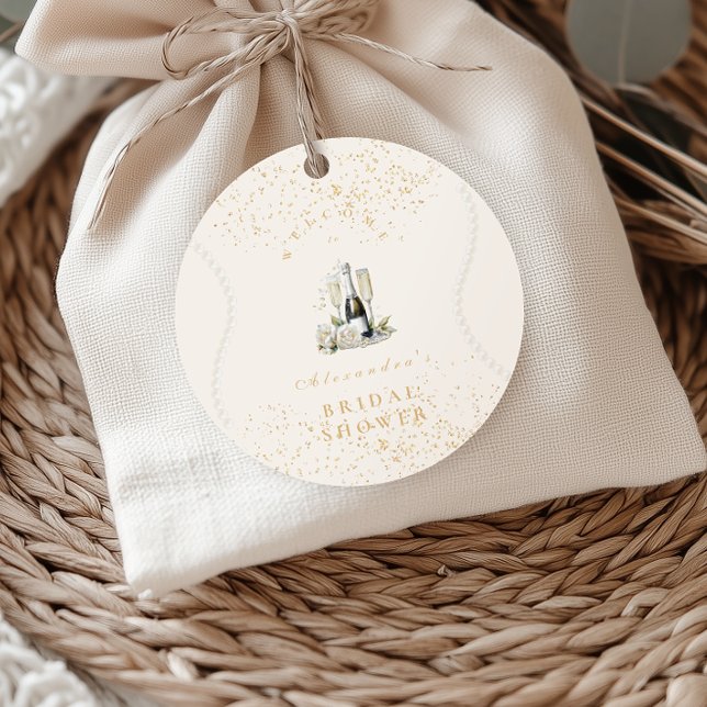 Adesivo Pérolas E Chá de panela Prosecco (Criador carregado)