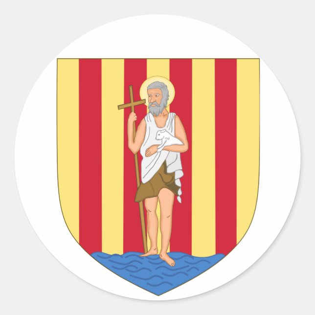 Adesivo Perpignan Casaco das Armas (Frente)