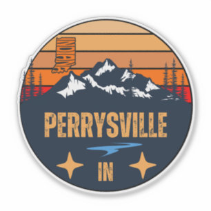 Adesivo Perrysville, Indiana