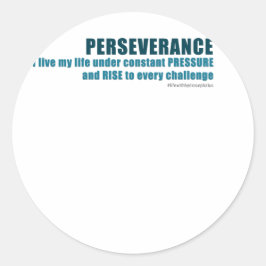 Adesivo Perseverança