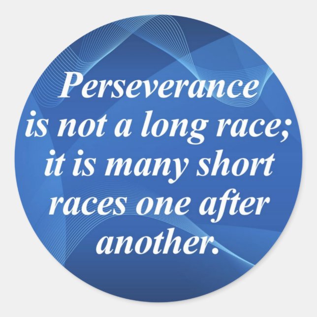 Adesivo Perseverança (Frente)