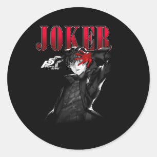 Adesivo Persona 5 Joker Neutral