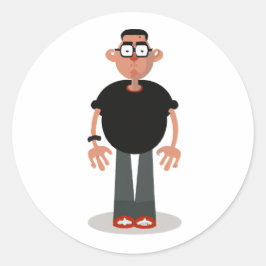 Adesivo Personagem de desenho animado exclusivo