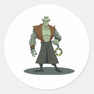 Adesivo Personagem de desenho animado - Villain