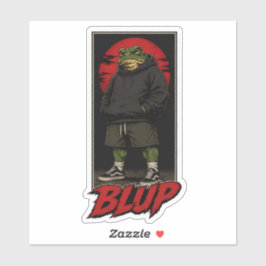 Adesivo Personagem de Streetwear Gráfica Doom The Toad