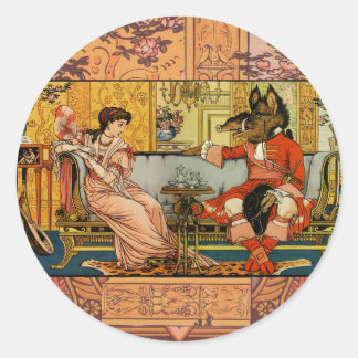 Adesivo Personagens Clássicos de Contos de Fadas da Bela F