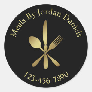Adesivo Personal Chef Customize Name