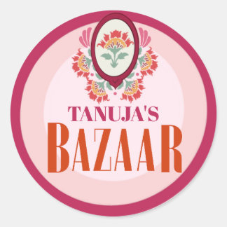 Adesivo Personalised Mendhi Stickers |Henna Night Stickers