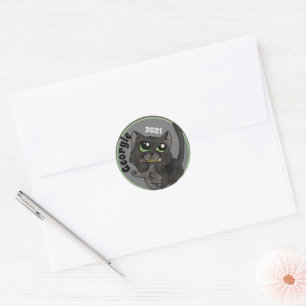Adesivo Personalização de Cat do Estudo Útil