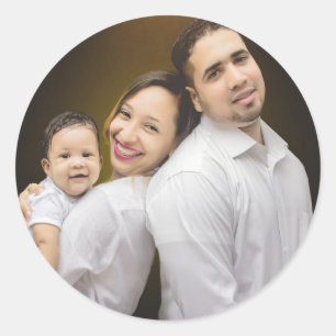 Adesivo Personalização de Fotografia da Família