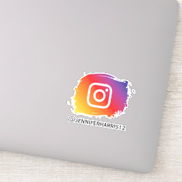 Adesivo Personalização do Instagram Moderno