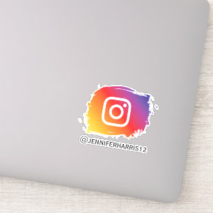 Adesivo Personalização do Instagram Moderno