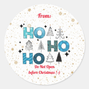 Adesivo Personalização do Papai Noel