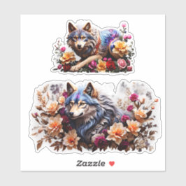 Adesivo Personalização dos Lobos Encantadores VinilSticker