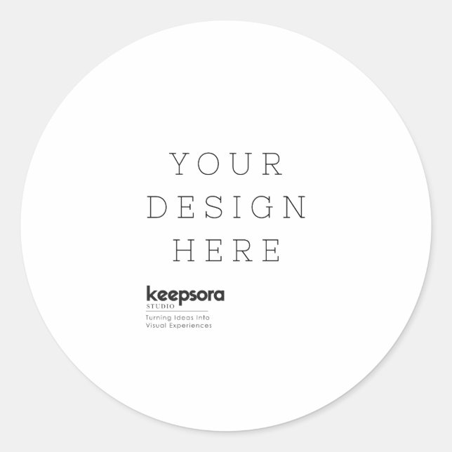 Adesivo Personalizado (Frente)