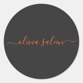 Adesivo Personalizado Cenoura e Nero