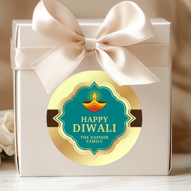 Adesivo Personalizado de Diwali (Criador carregado)