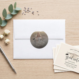 Adesivo Personalizado de Formatura – Nome e Foto