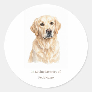 Adesivo Personalizado de Memória de Cachorro com P