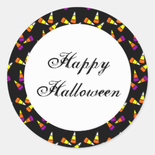 Adesivo Personalizado de Milho de Doce de Hallowee