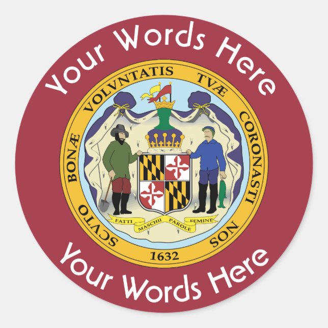 Adesivo Personalizado de Selagem de Excelente Mary (Frente)