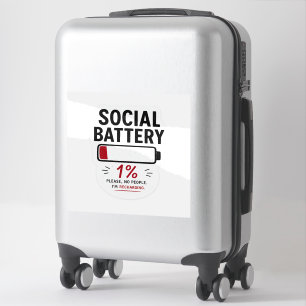 Adesivo Personalizado de Vinil Bateria Social Baix