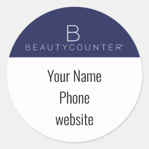 Adesivo personalizado do Beautycounter