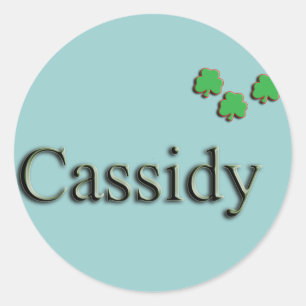 Adesivo Personalizado em Cassidy