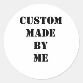 Adesivo Personalizado Feito Por Mim, Um Estêncil Personali