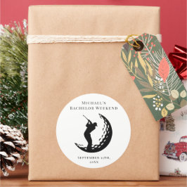 Adesivo Personalizado | Fim de semana de golfe Sol