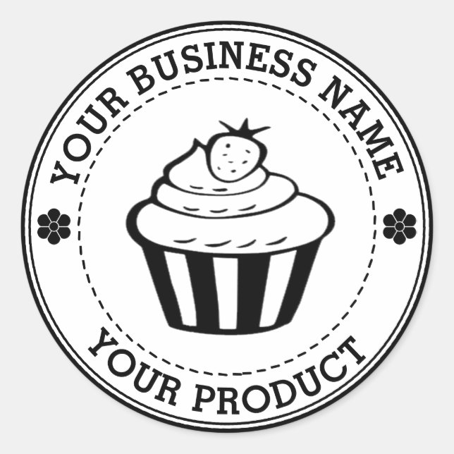 Adesivo Personalizado Logotipo Homemade Personalizado (Frente)