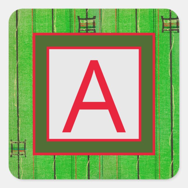 ADESIVO PERSONALIZADO MONOGRAMA SELADOR DE ENVELOP (Frente)