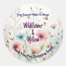 Adesivo Personalizado Obrigado Sticker