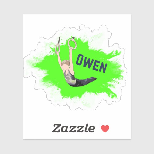 Adesivo Personalizado para Emily Richter - Owen (Folha)