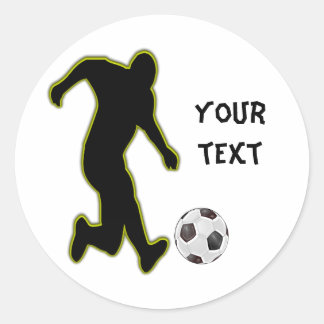 adesivo personalizado para jogador de futebol