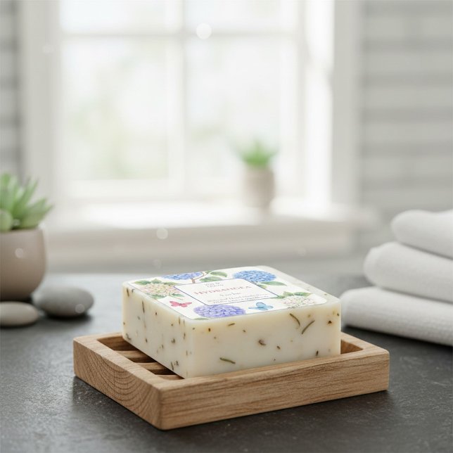 Adesivo Personalizado para Negócios de Sabonete de (Criador carregado)