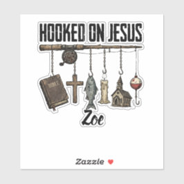 Adesivo Personalizado Preso a Jesus