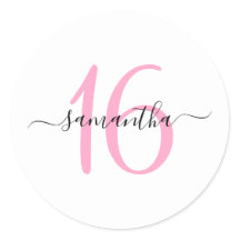 Personalizado Rosa Doze Anos